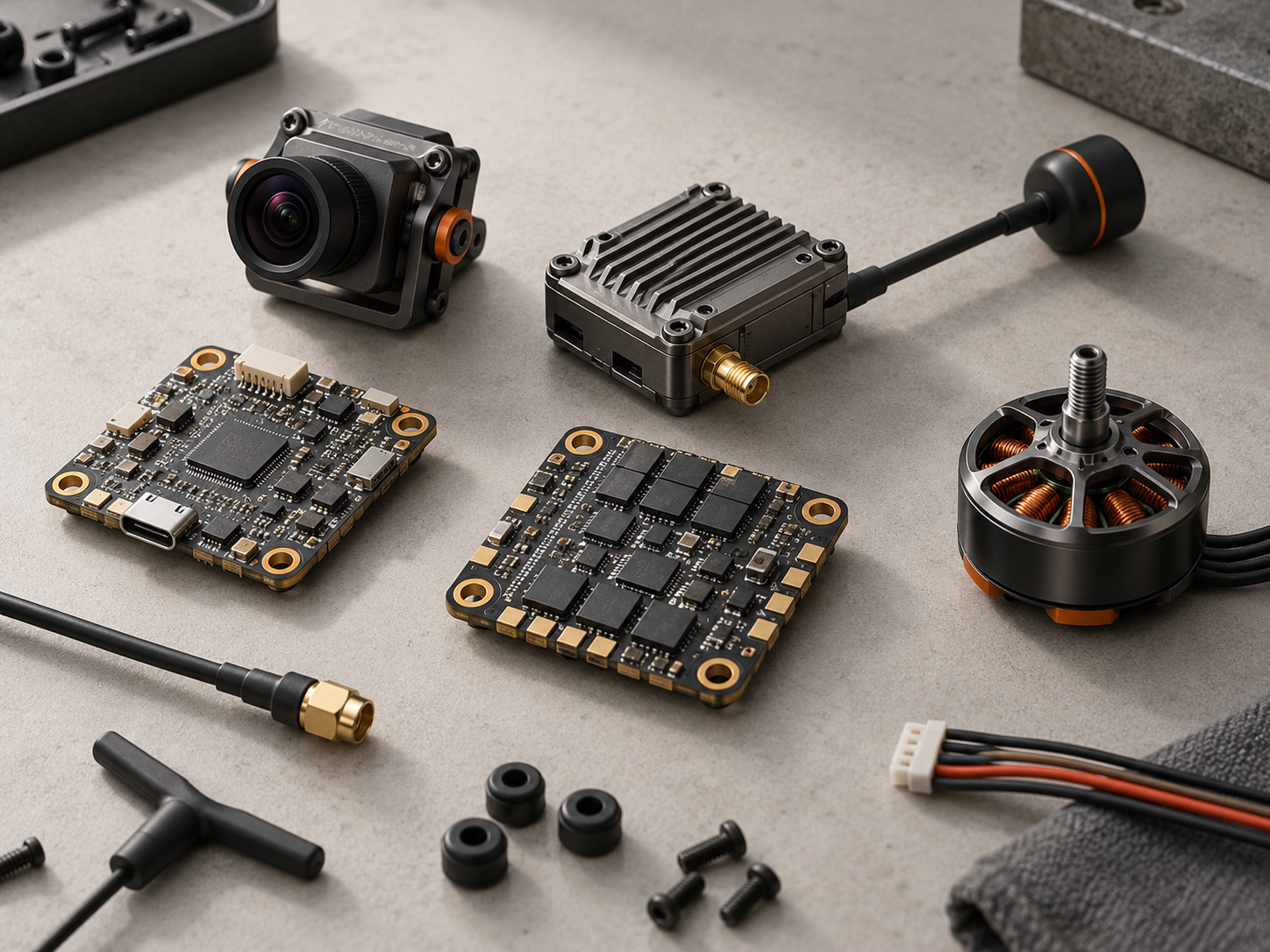 Core components and supply — AI-generated concept image